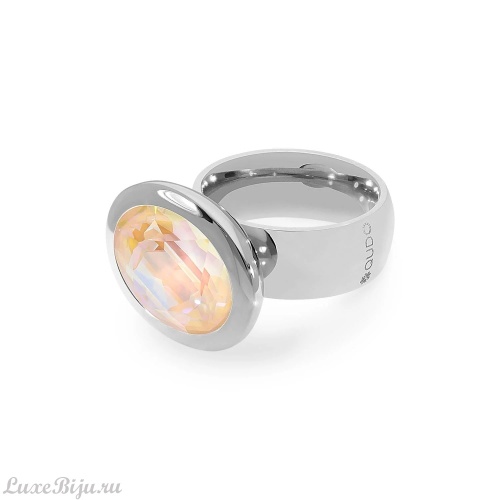Кольцо Qudo TIVOLA big S ivory cream delite  19 мм, 651865/19 BW/S